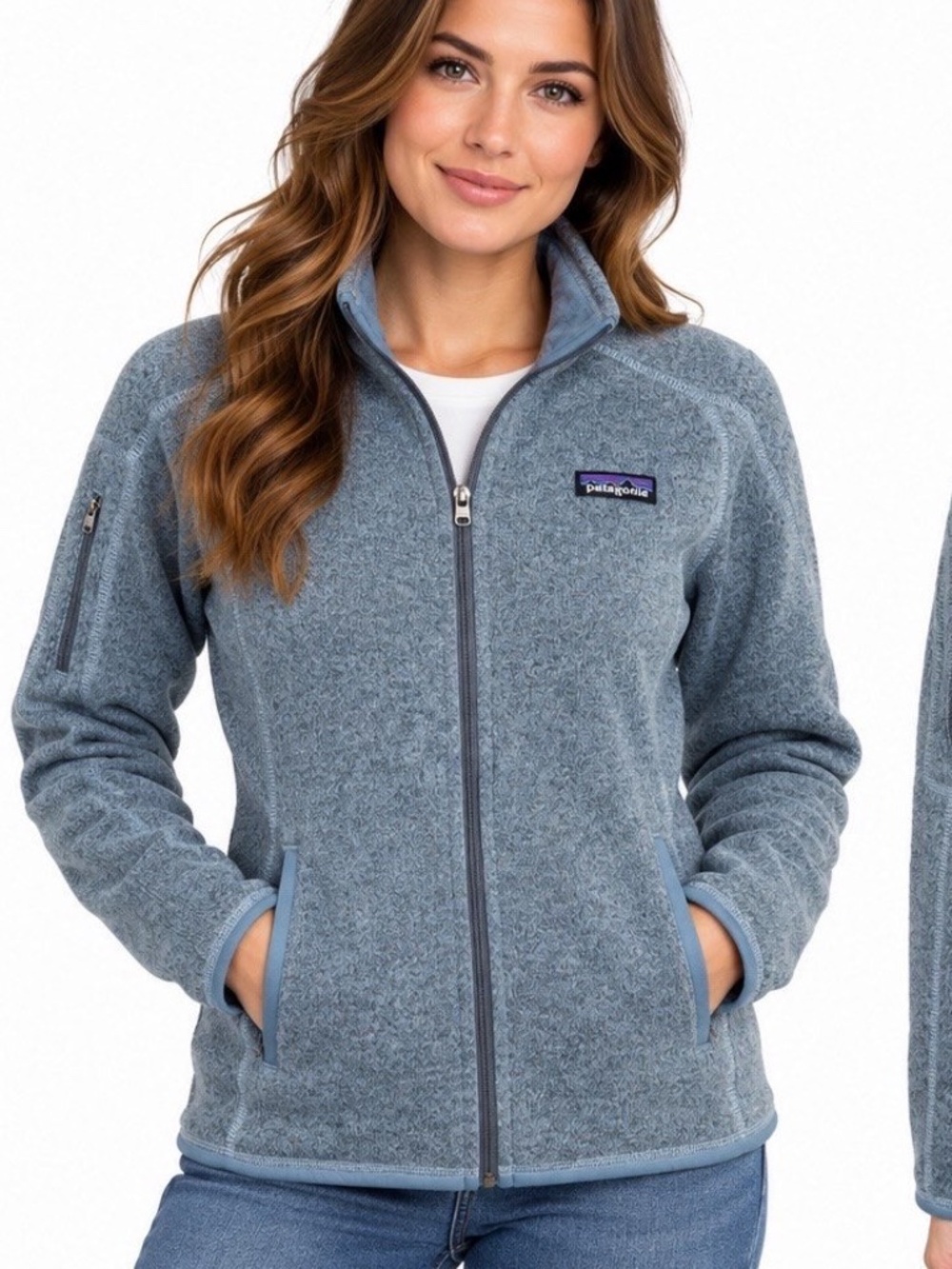 Patagonia 1/3 zip fleece outdoor sweatshirt Large